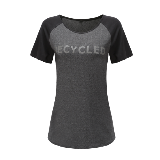 ECO-Recycled WOMEN'S RAGLAN SEAMLESS TEE